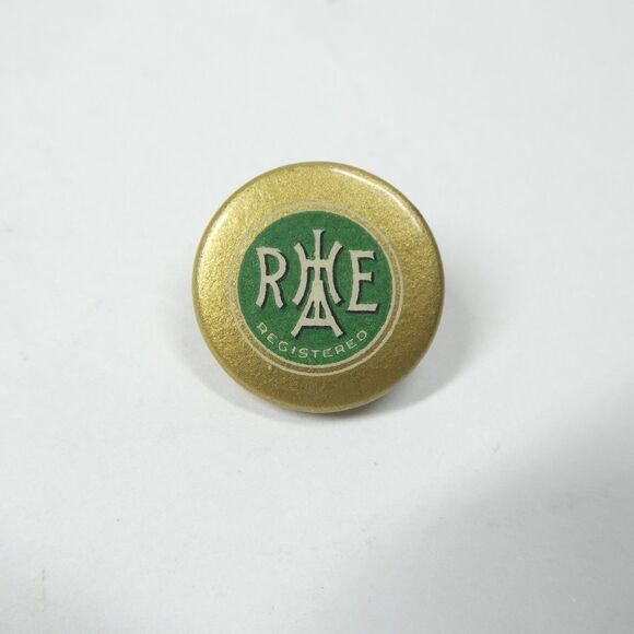 RHAE Registered Labor Union Pin Pinback Button Vintage - Picture 2 of 4